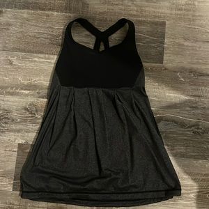 Gently used Lululemon pleated tank